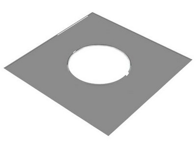 Готовый комплект дымохода Нерж/Оцинковка (внутренний/внешний) Элемент ППУ ф 130, AISI 439/0,5мм
